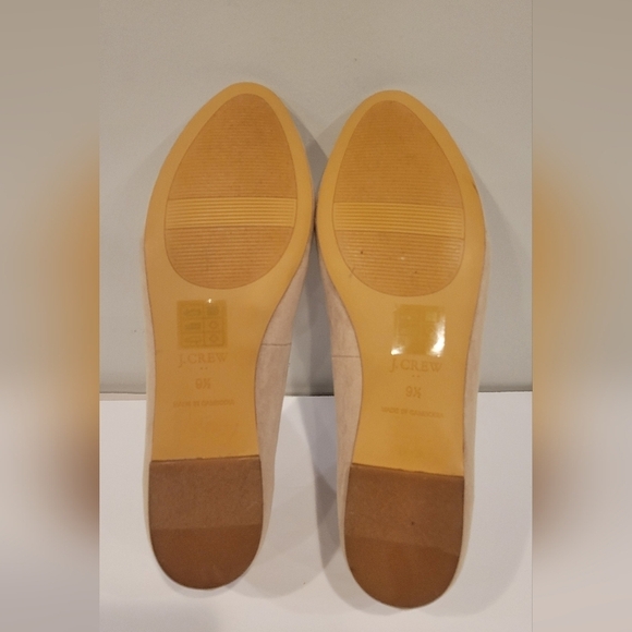 J Crew Light khaki Loafers With Bow Soze 9.5 - Picture 9 of 11